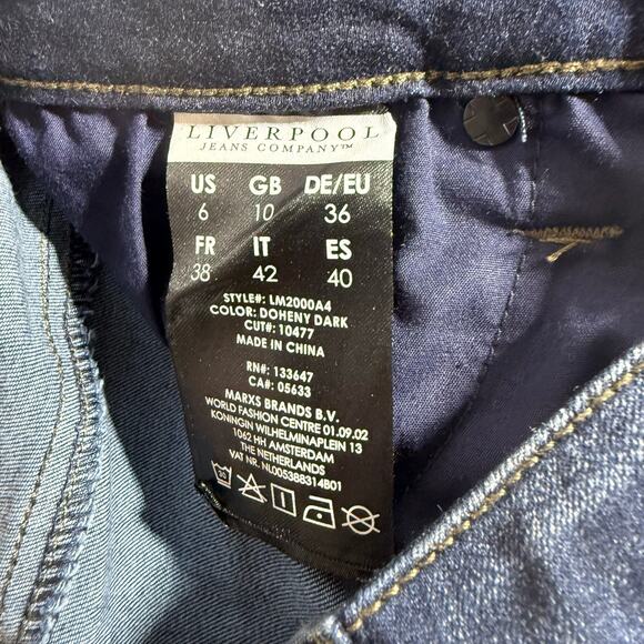 Liverpool Los Angeles The Skinny Jeans Size 6 / 28 NWT - Picture 4 of 9